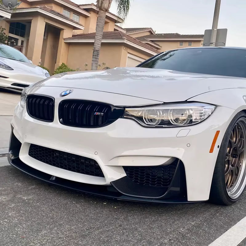 MP Style Carbon Fiber front Lip - BMW F80 M3 | F82 M4 2015-2020