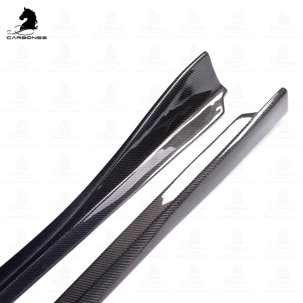 VRS Style Carbon Fiber Side Skirts - Toyota Supra MK5