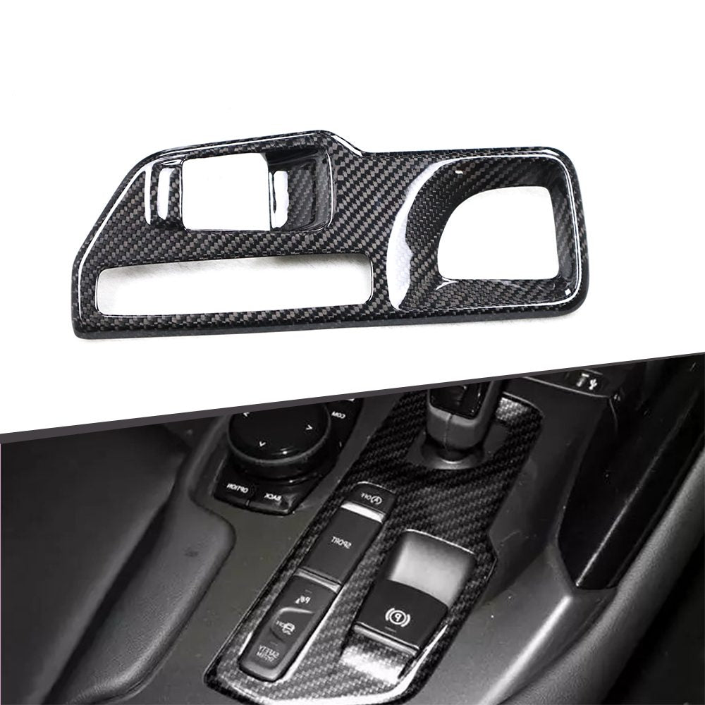 Carbon Fiber Shift Gear Surround Trim- Toyota Supra MK5