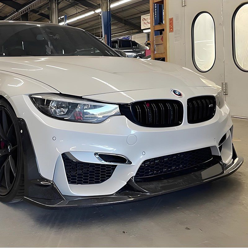 Laptor Style Carbon Fiber Front Lip - BMW F80 M3 | F82 M4-Revion Motorsports