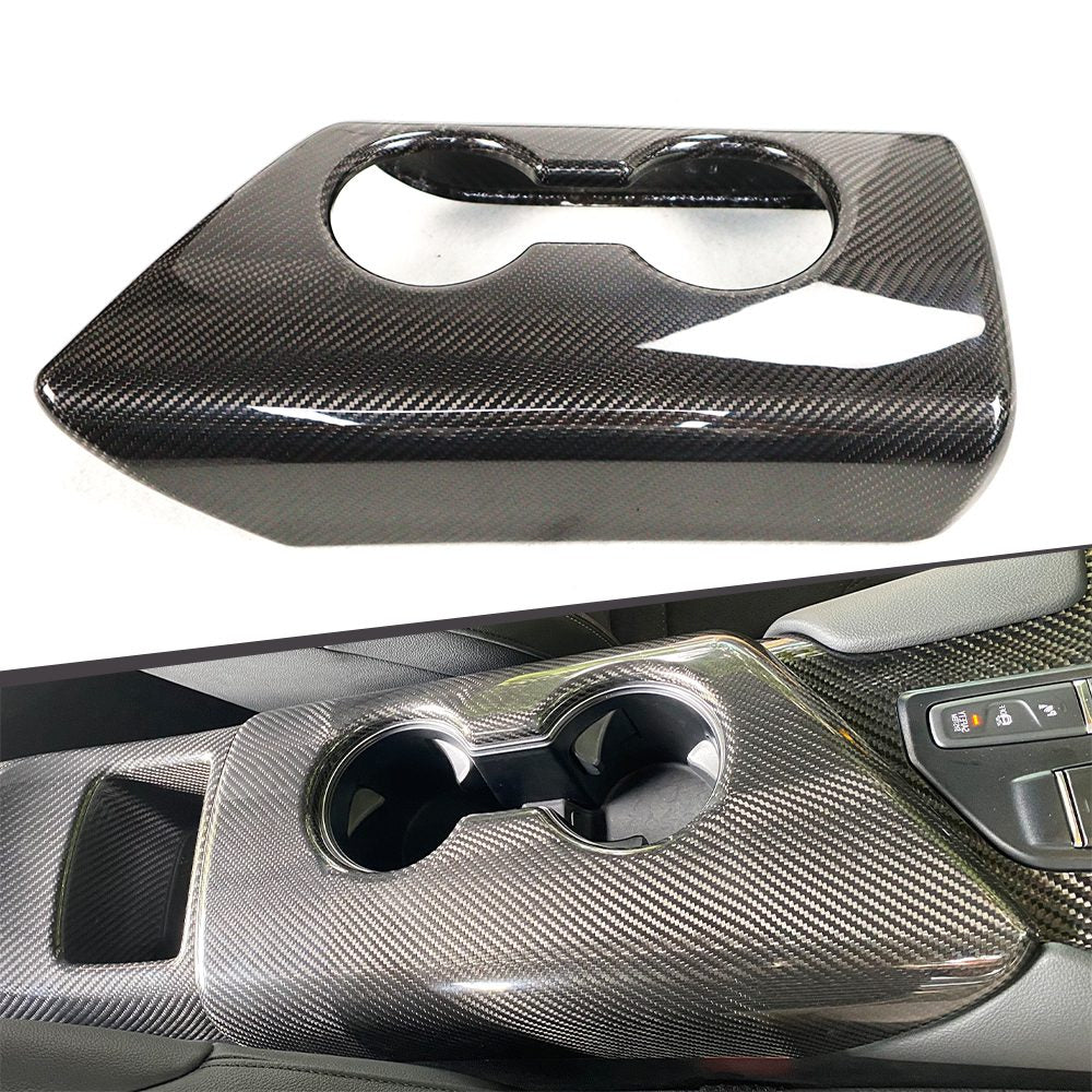 Carbon Fiber Armrest Cover- Toyota Supra MK5
