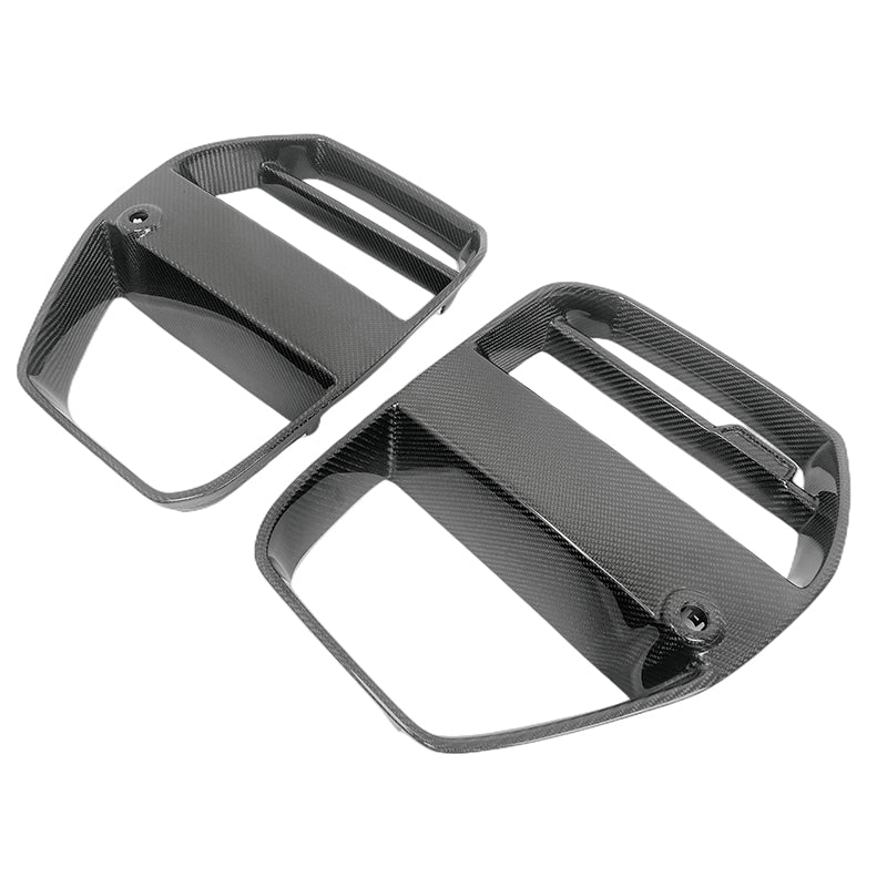 V Style Carbon Fiber Front Grill - BMW G80 M3 | G82 M4-Revion Motorsports