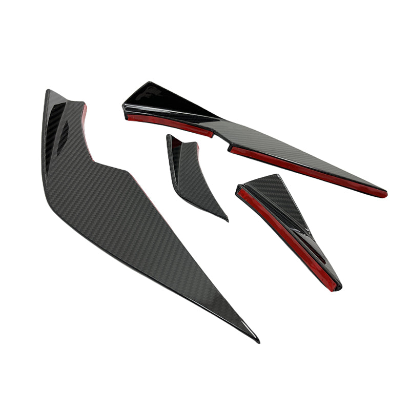 VS Style Dry Carbon Fiber Canards - BMW G80 M3 | G82 M4-Revion Motorsports