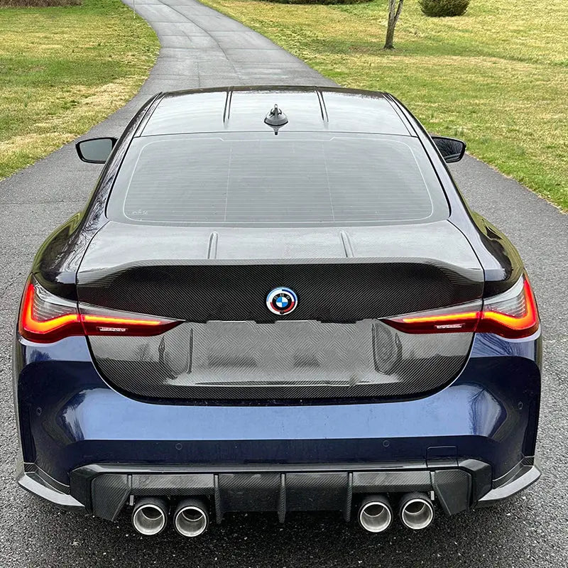 CSL Style Carbon Fiber Rear Trunk - BMW G82 M4-Revion Motorsports