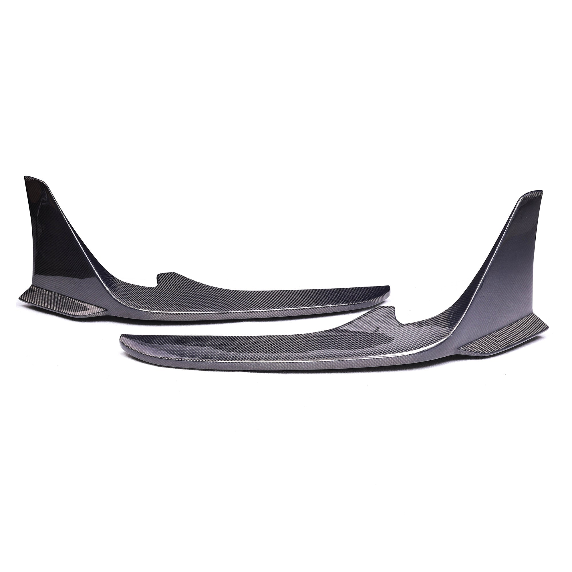 ED Type Carbon Fiber Front Splitter Flaps - Toyota Supra MK5