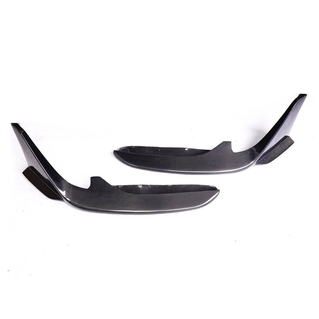 ED Type Carbon Fiber Front Splitter Flaps - Toyota Supra MK5