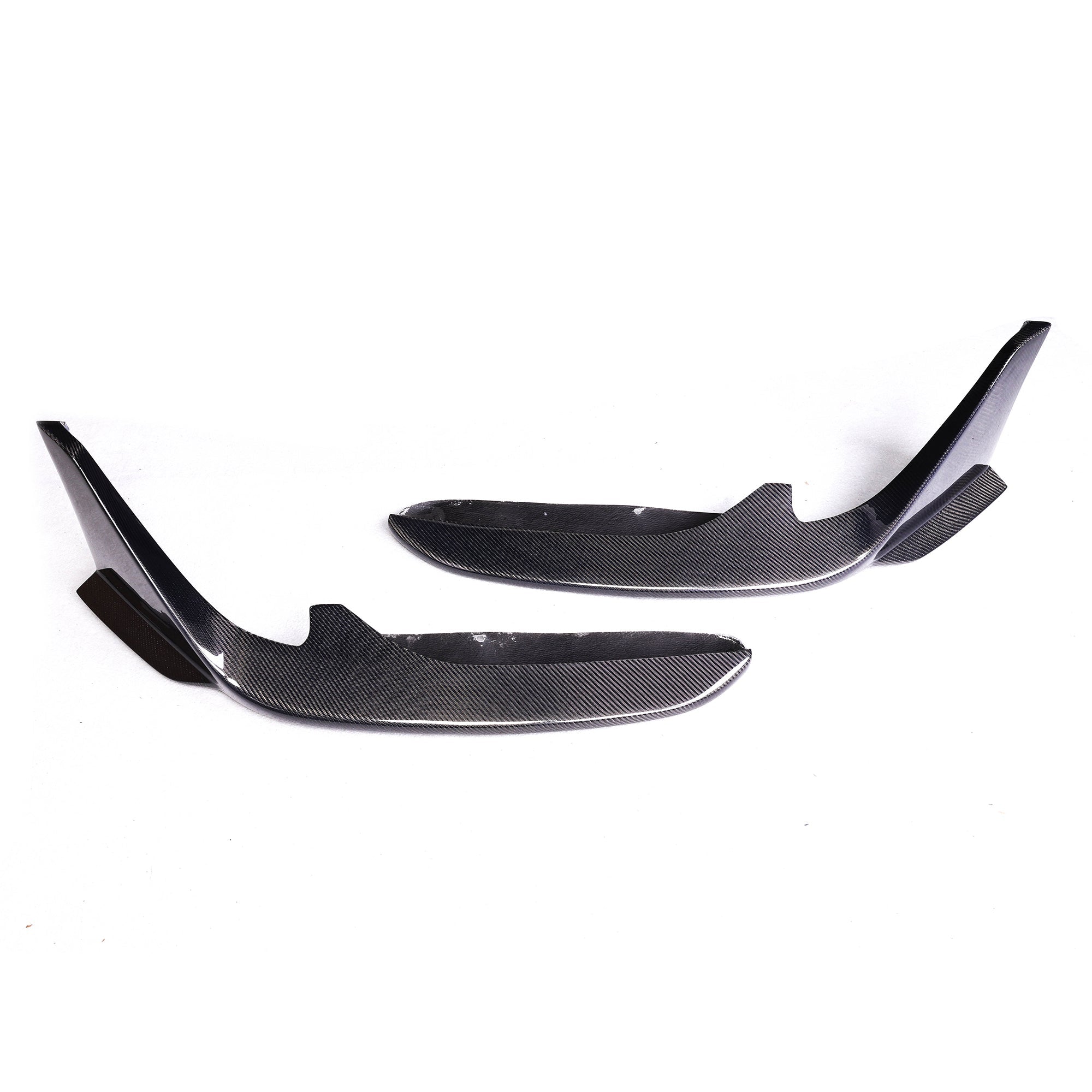 ED Type Carbon Fiber Front Splitter Flaps - Toyota Supra MK5