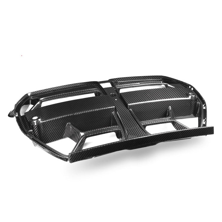 CSL Style Dry Carbon Fiber Front Grill - BMW G80 M3 | G82 M4-Revion Motorsports