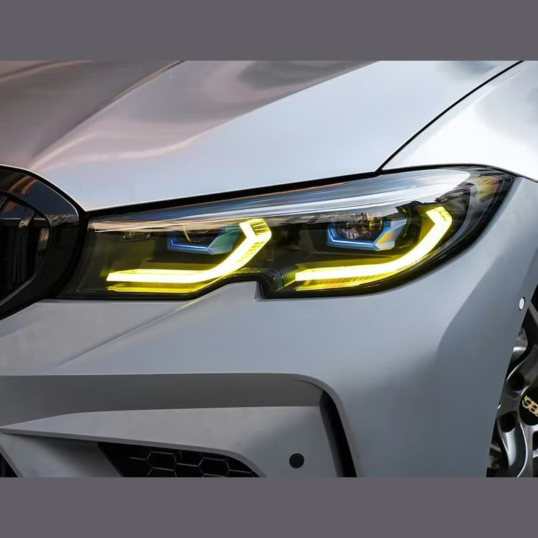 Laser Style LED Headlights - BMW G20 3 Series Pre-LCI
