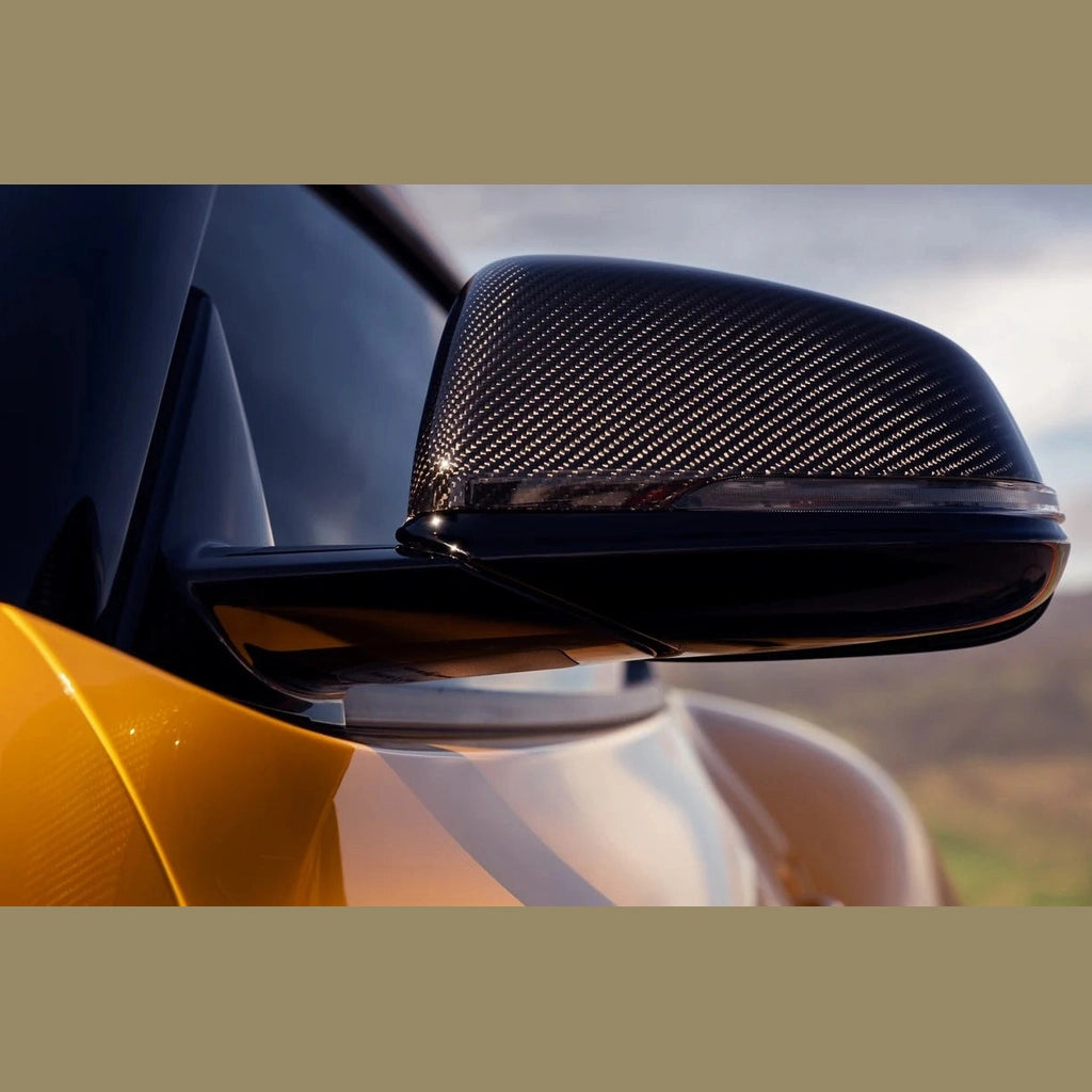 Carbon Fiber Mirror Caps - Toyota Supra MK5