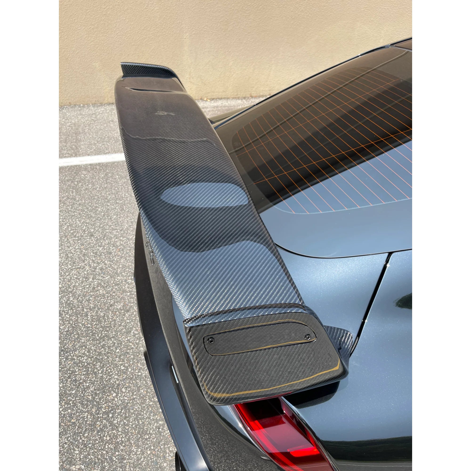 SH Style Carbon Fiber Rear Wing - Toyota Supra MK5