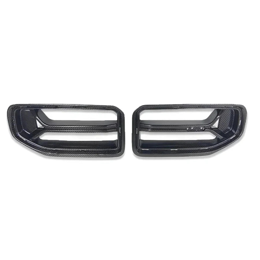 CSL Style Carbon Fiber Front Grilles - BMW G87 M2