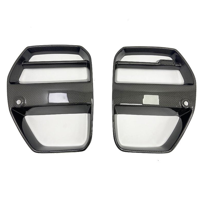 V Style Carbon Fiber Front Grill - BMW G80 M3 | G82 M4-Revion Motorsports