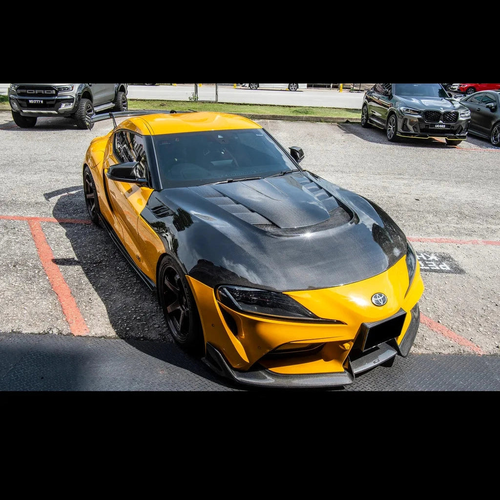 VRS Style Carbon Fiber Hood - Toyota Supra MK5