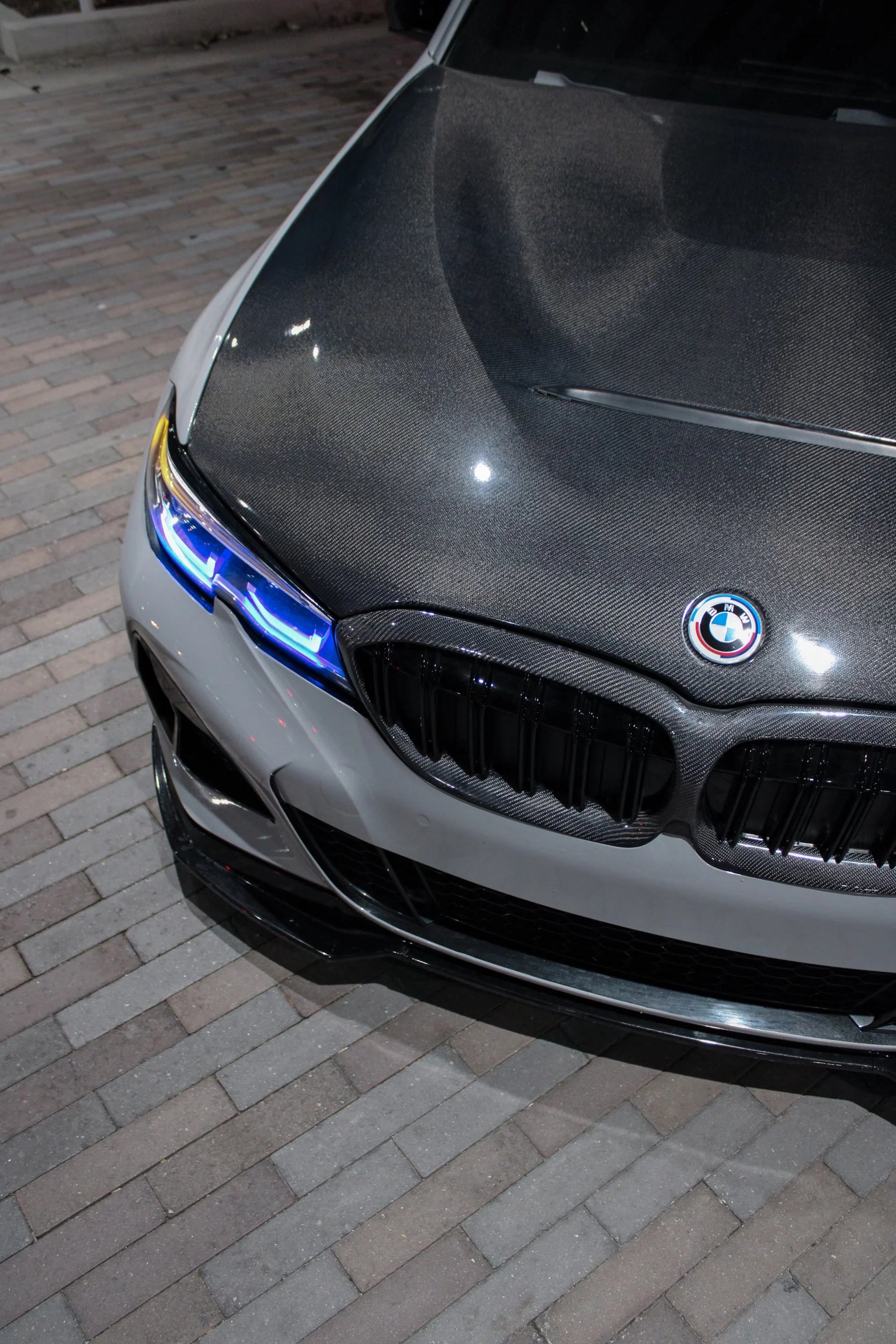 GTS Style Carbon Fiber Front Hood - BMW G20 3 Series