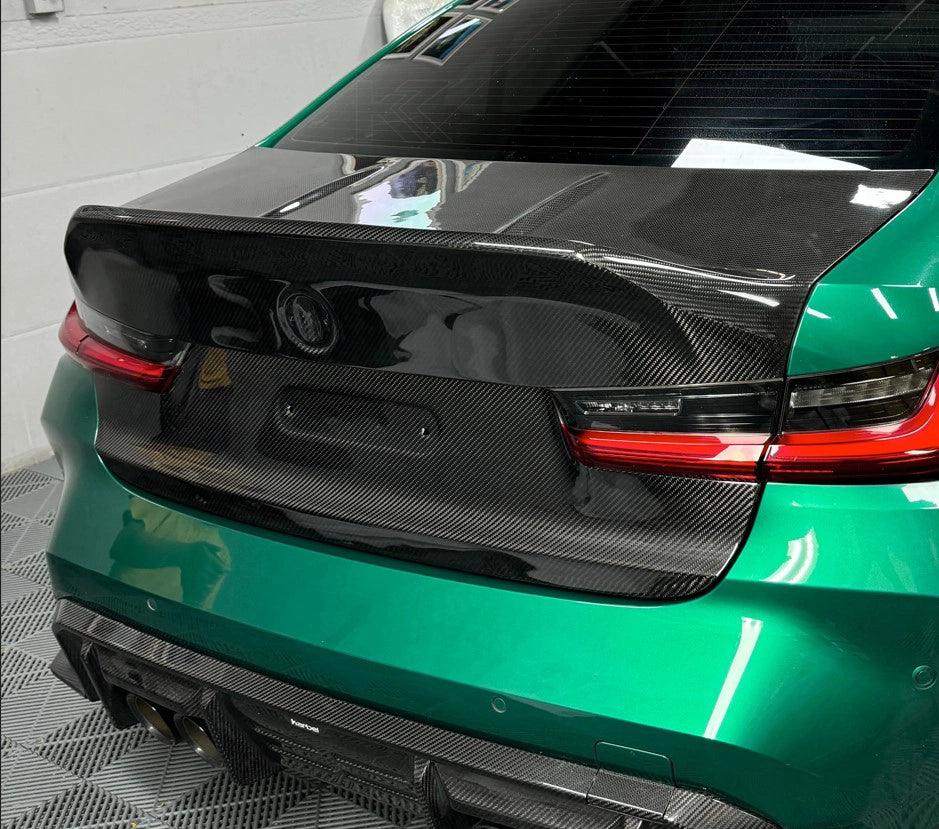 CSL Style Carbon Fiber Rear Trunk - BMW G80 M3 | G20 3 Series