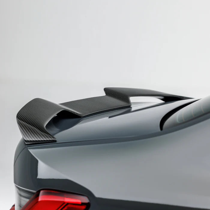 V Style Carbon Fiber Rear Spoiler - BMW G80 M3