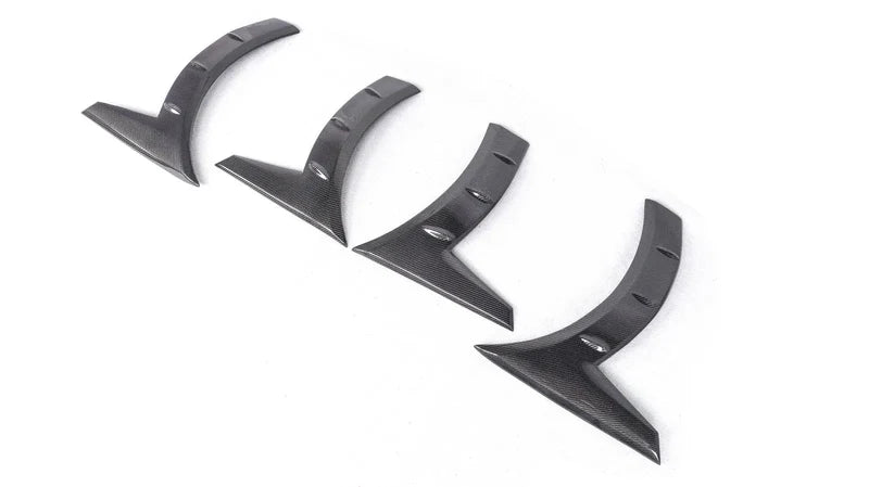 Carbon Fiber Front Fender Trim - Toyota Supra MK5