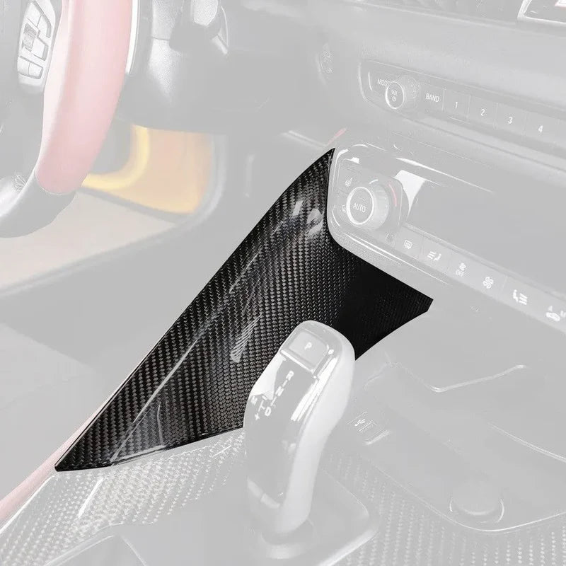 Carbon Fiber Side Consoles Cover - Toyota Supra MK5