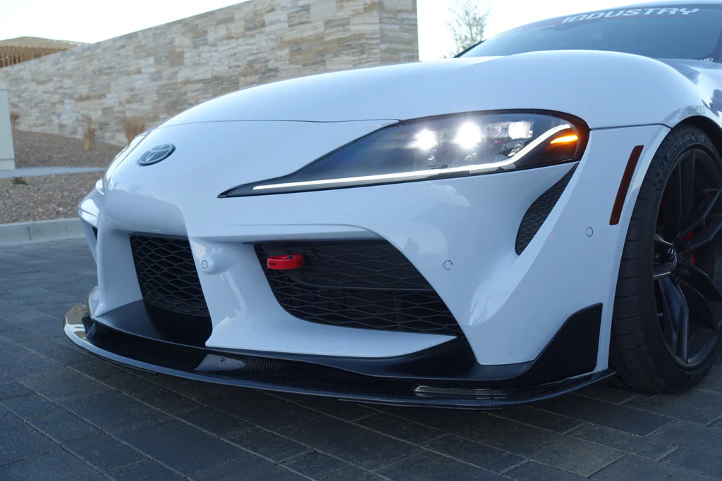 Artisan Style Carbon Fiber Front Lip - Toyota Supra MK5