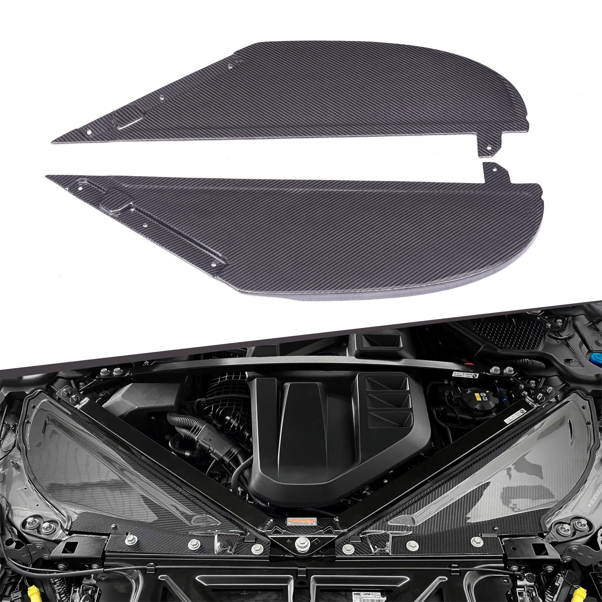 Dry Carbon Fiber Air Intake Cover - BMW G80 M3 | G82/G83 M4 | G87 M2