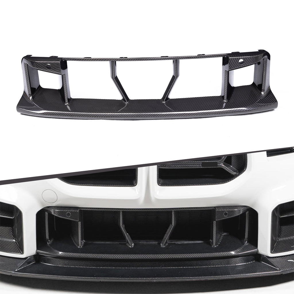 MP Style Dry Carbon Fiber Front Lower Grille Frame - BMW G87 M2