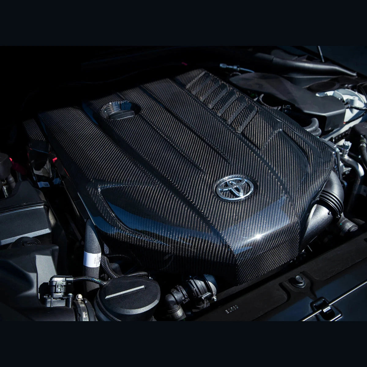 Carbon Fiber Engine Cover - Toyota Supra MK5