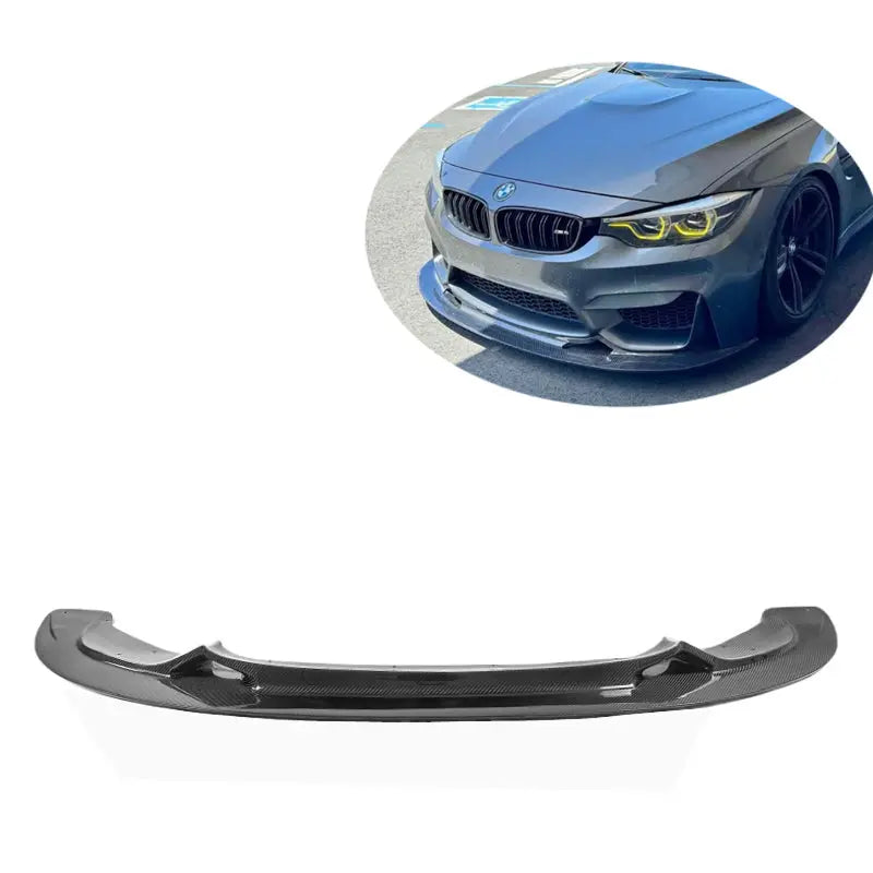 GT4 Style Carbon Fiber Front Lip - BMW F80 M3 | F82 M4-Revion Motorsports