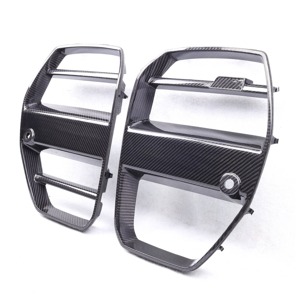 ST Style Dry Carbon Fiber Front Grill - BMW G80 M3 | G82 M4