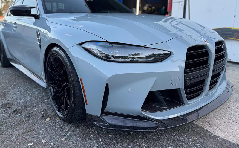 MHC Style BMW Carbon Fiber Front Lip V2 - BMW G80 M3 | G82 M4