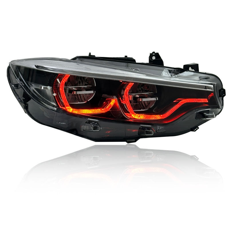 Ikon Style LCI Headlights - BMW F80 M3 | F82 M4 | F32/F33/F36 4 Series-Revion Motorsports