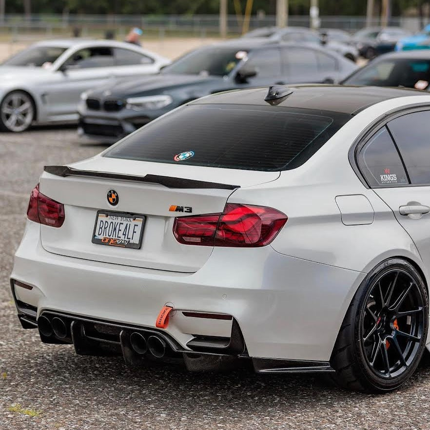 PSM Style Carbon Fiber Rear Diffuser - BMW F80 M3 | F82 M4-Revion Motorsports