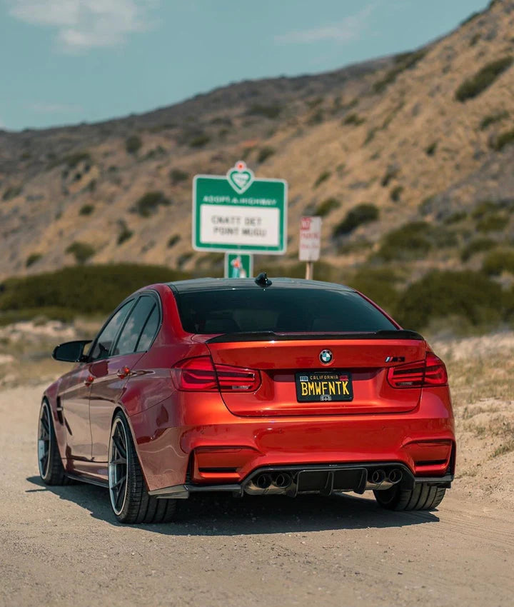 CS Style Carbon Fiber Trunk Spoiler - BMW F80 M3 | F30 3 Series