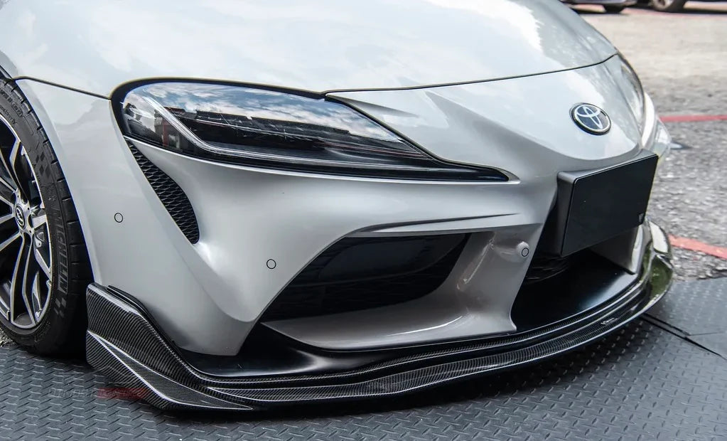 VRS Style Carbon Fiber Front Lip - Toyota Supra MK5