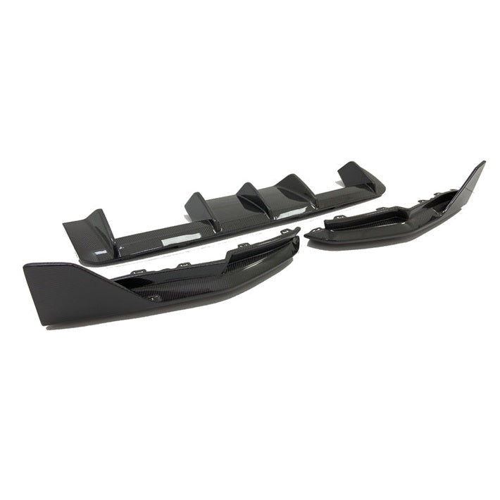 MP Style Carbon Fiber Rear Diffuser - BMW G80 M3 | G82 M4-Revion Motorsports