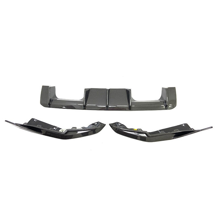MP Style Carbon Fiber Rear Diffuser - BMW G80 M3 | G82 M4-Revion Motorsports