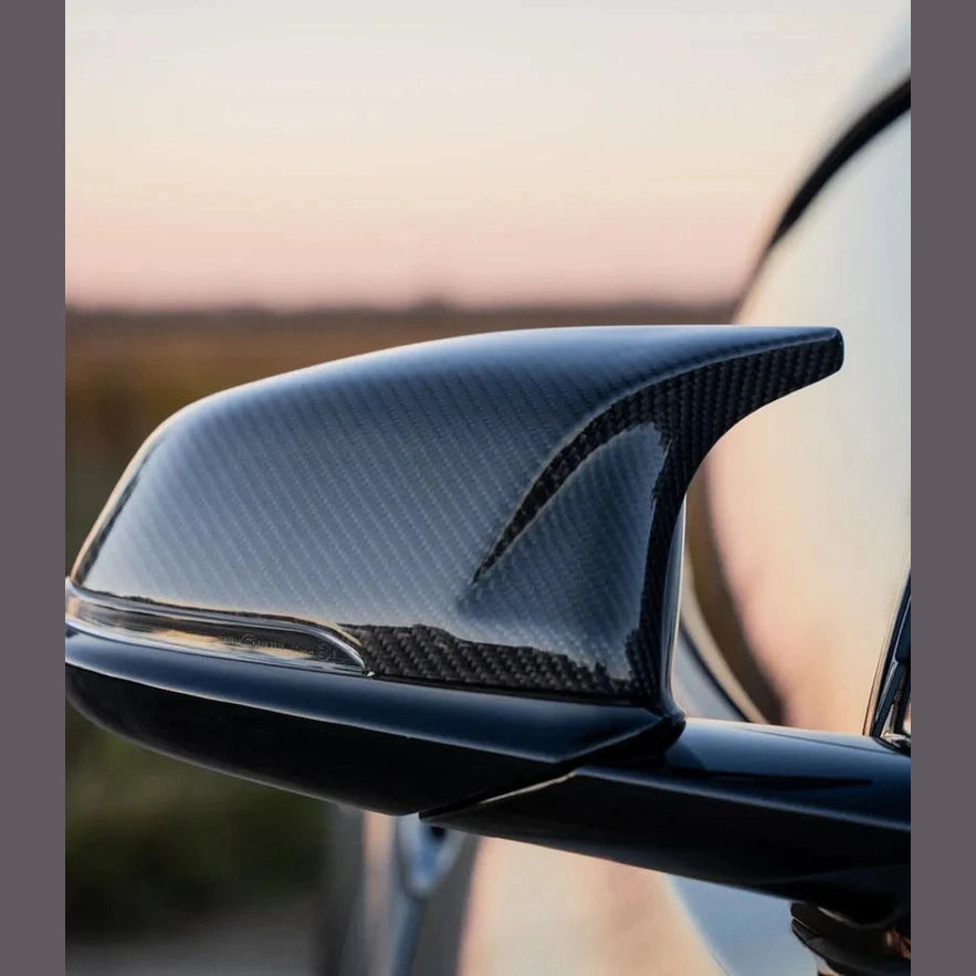 Carbon Fiber Mirror Caps - Toyota Supra MK5