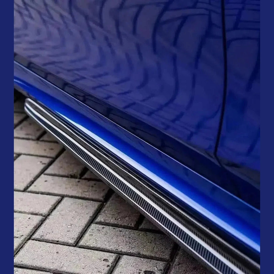 MP Style Carbon Fiber Side Skirts - BMW G20 3 Series