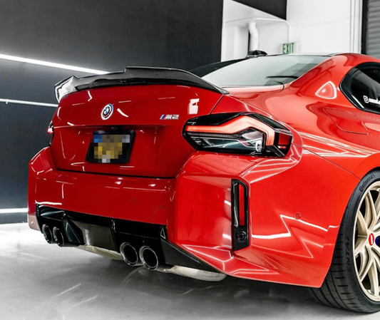 PSM Style Carbon Fiber Rear Spoiler - BMW G87 M2/2 Series