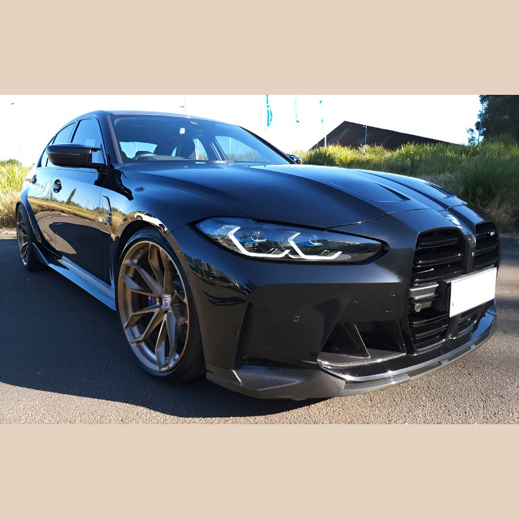 MP Style Carbon Fiber Front Lip - BMW G80 M3 | G82 M4-Revion Motorsports