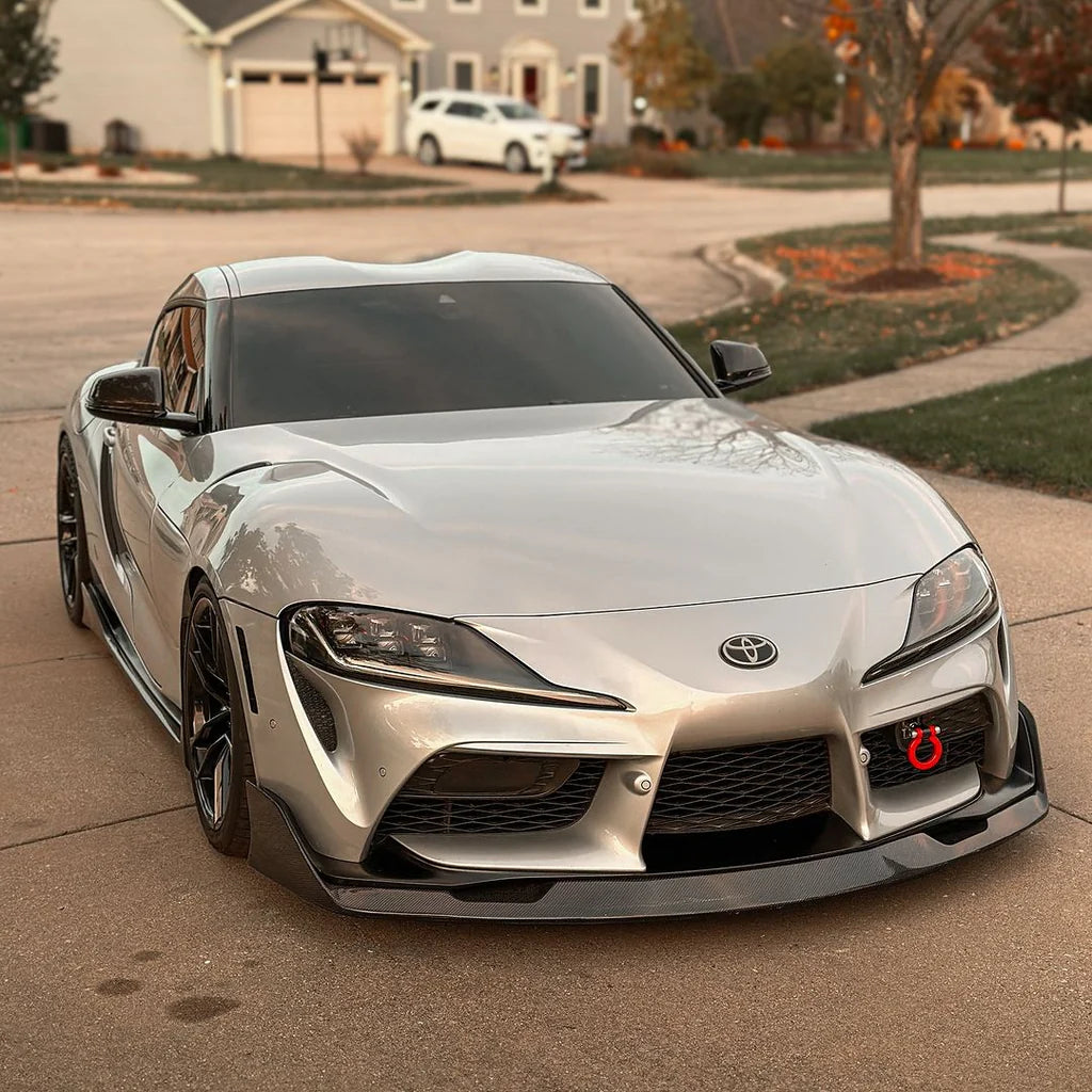 AG Style Carbon Fiber Front Lip - Toyota Supra MK5