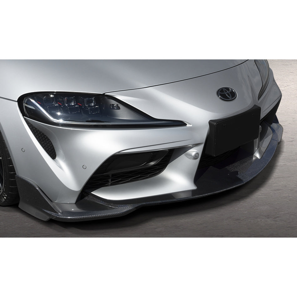 T Style Carbon Fiber Front Lip  - Toyota Supra MK5