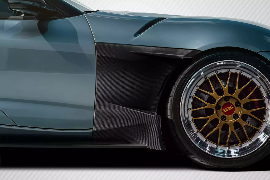 EVS Style Carbon Fiber Fenders No Vents - Toyota Supra MK5