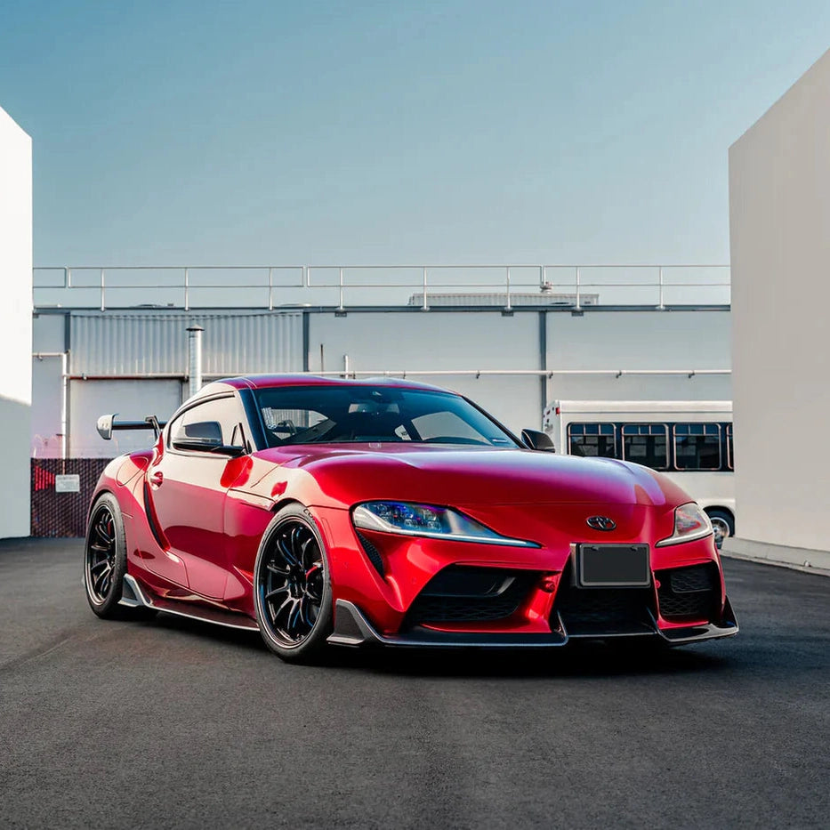 AD Style Carbon Fiber Front Lip - Toyota Supra MK5