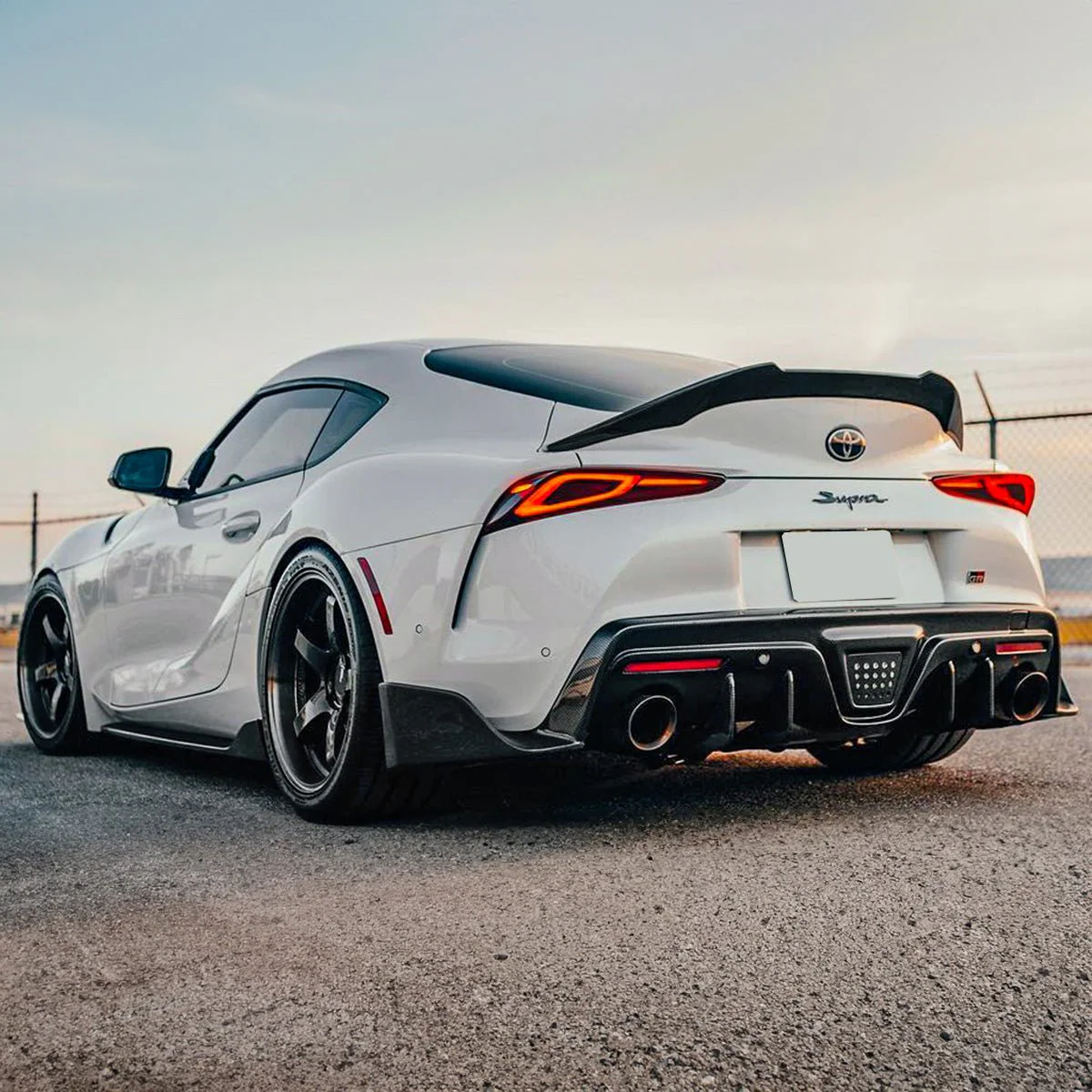 High Kick Carbon Fiber Trunk Spoiler - Toyota Supra MK5