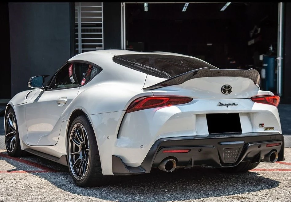 High Kick Carbon Fiber Trunk Spoiler - Toyota Supra MK5
