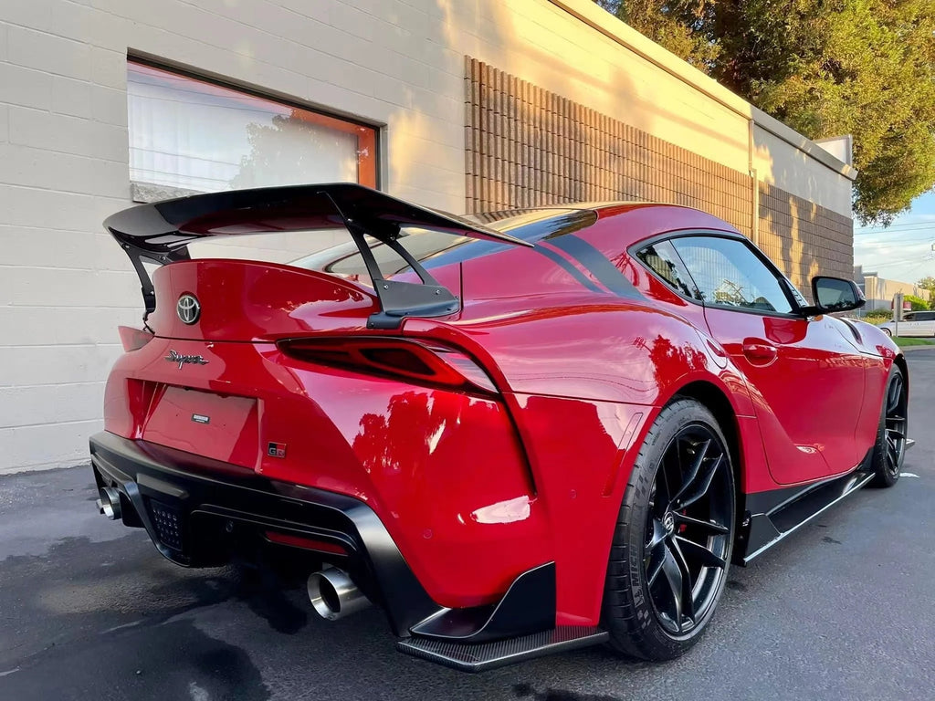Voltex Style Carbon Fiber Rear Wing - Toyota Supra MK5