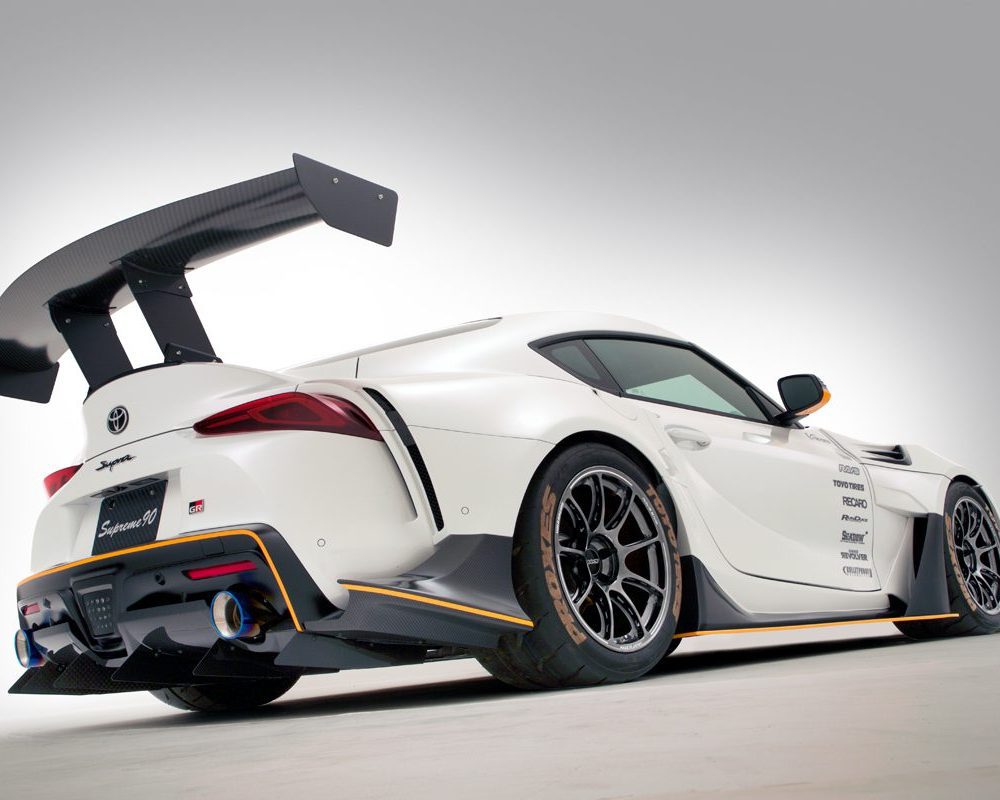 VRS Style Carbon Fiber Rear Diffuser - Toyota Supra MK5