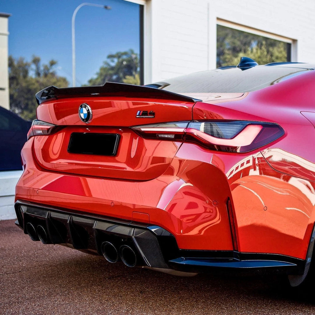 PSM Style Carbon Fiber Rear Spoiler - BMW G82 M4 | G22 4 Series-Revion Motorsports