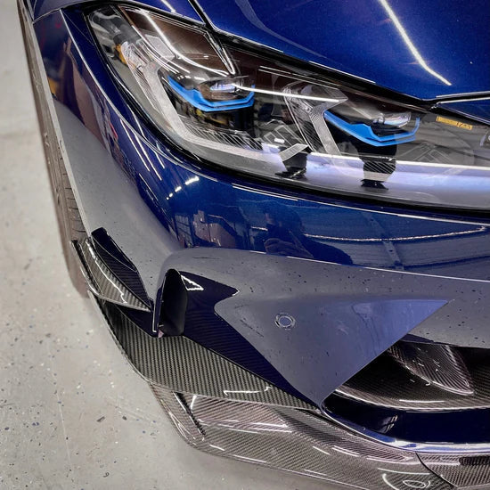 VS Style Dry Carbon Fiber Canards - BMW G80 M3 | G82 M4-Revion Motorsports